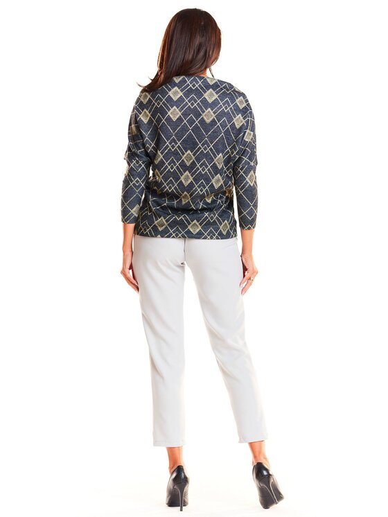Infinite You Infinite You Blúzka M187 Zlatá Basic Fit