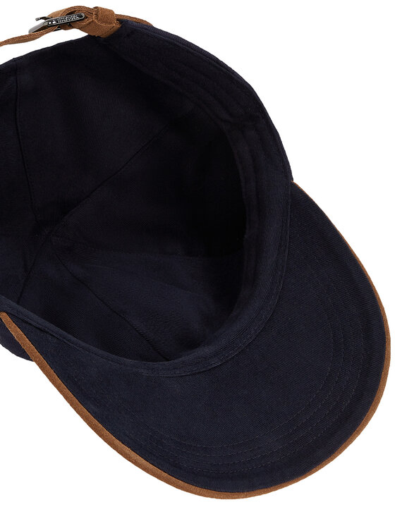 Tommy Hilfiger Tommy Hilfiger Czapka z daszkiem Th Flag Herringbone 6 Panel Cap AM0AM13385 Granatowy