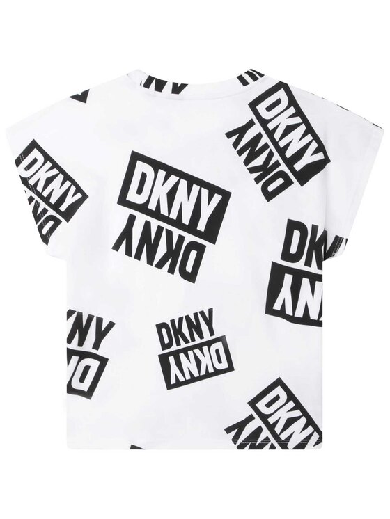 DKNY DKNY T-särk D35S84 S Must Regular Fit