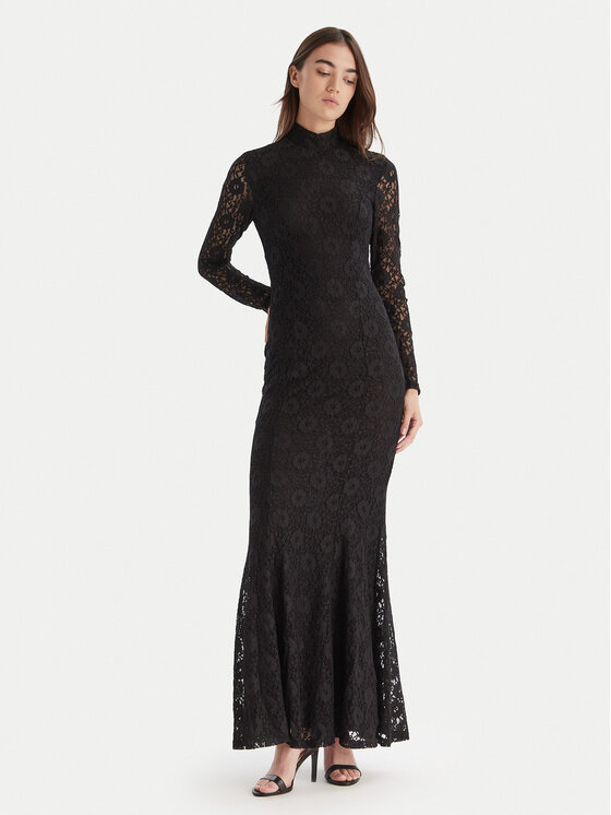 Bardot Bardot Официална рокля Harlyn 60076DB Черен Slim Fit