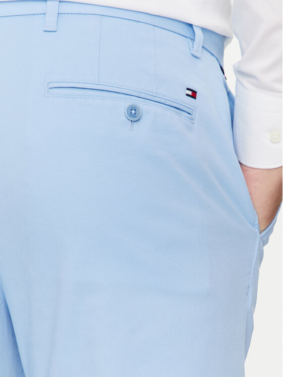 Tommy Hilfiger Tommy Hilfiger Чіноси Denton MW0MW25964 Блакитний Straight Fit