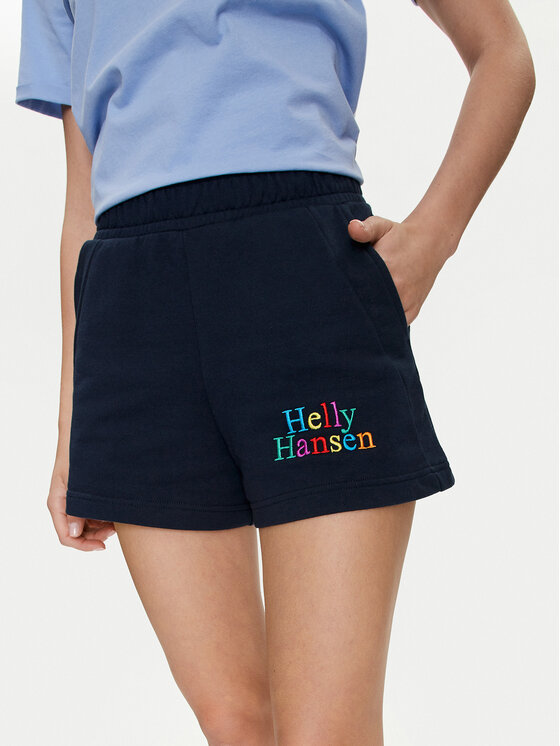 Helly Hansen Helly Hansen Športové kraťasy W Core Sweat Shorts 54081 Tmavomodrá Regular Fit