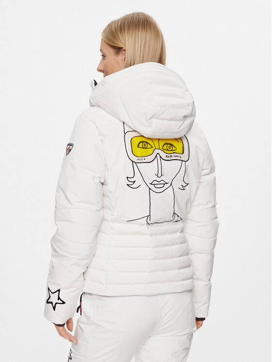 Rossignol Rossignol Slēpošanas jaka Stellar RLMWJ33 Balts Regular Fit