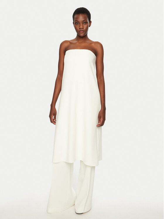Herskind Herskind Palazzo hlače Kimberly 5408177 Bela Straight Fit