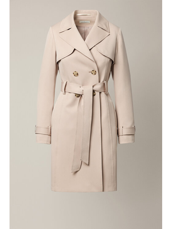 Lancerto Lancerto Trencz Concetta PC073126000009 Beżowy Regular Fit