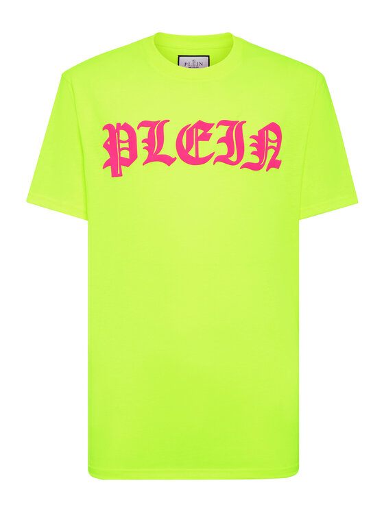 PHILIPP PLEIN PHILIPP PLEIN T-Shirt 105 Žlutá Regular Fit