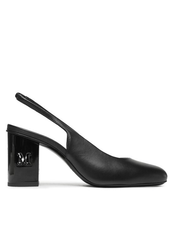 Max Mara Max Mara Босоніжки Damiersling 2345262737600 Чорний