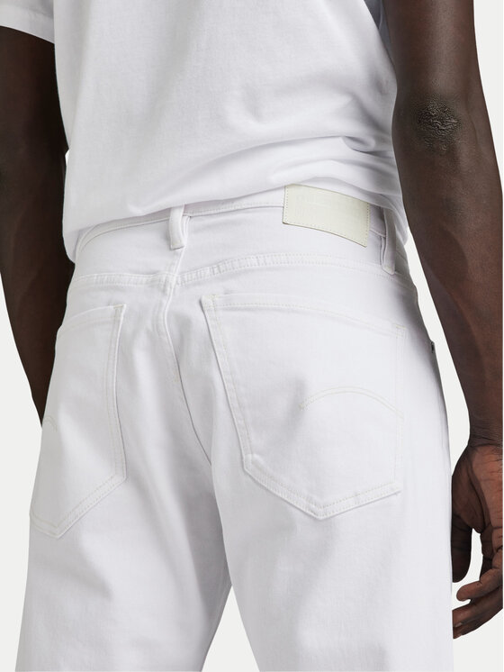 G-Star Raw G-Star Raw Blugi Mose D23692-D552 Alb Straight Fit