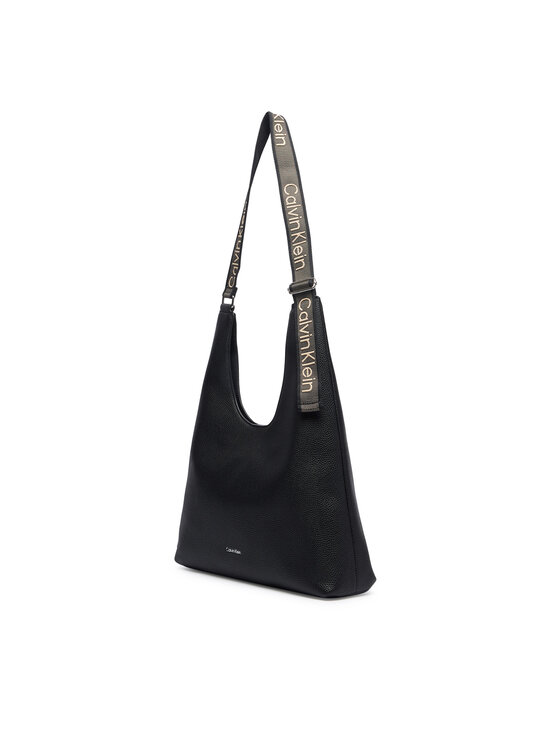 Calvin Klein Calvin Klein Rankinė Webbing Adj Strap Large Shoulder LV04F3643G Juoda