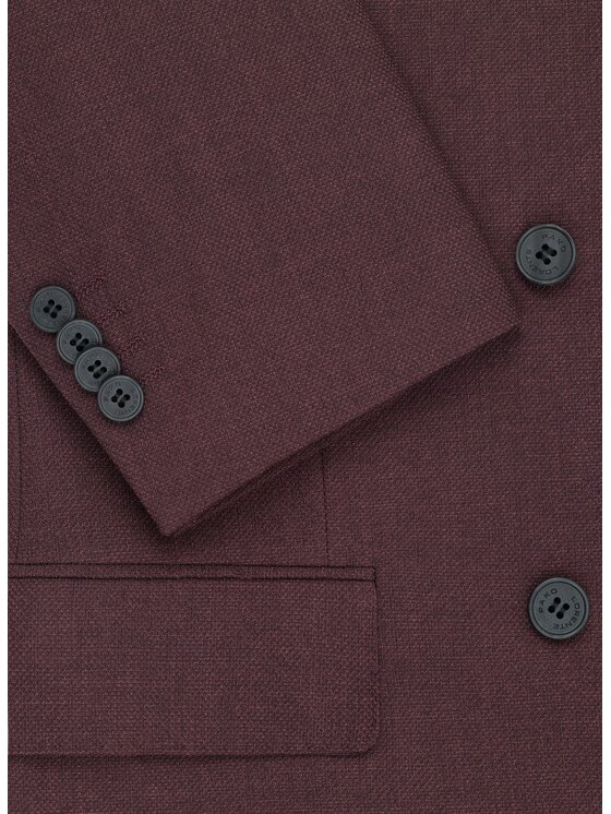 Pako Lorente Pako Lorente Marynarka P26WF-3G-008 Bordowy Regular Fit