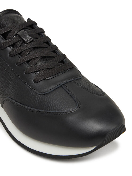 Calvin Klein Calvin Klein Tenisice Low Top Lace Up Tmbl Lth HM0HM01804 Crna
