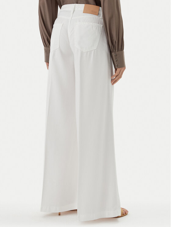 ViCOLO ViCOLO Jeansy DD5043 Biały Wide Leg