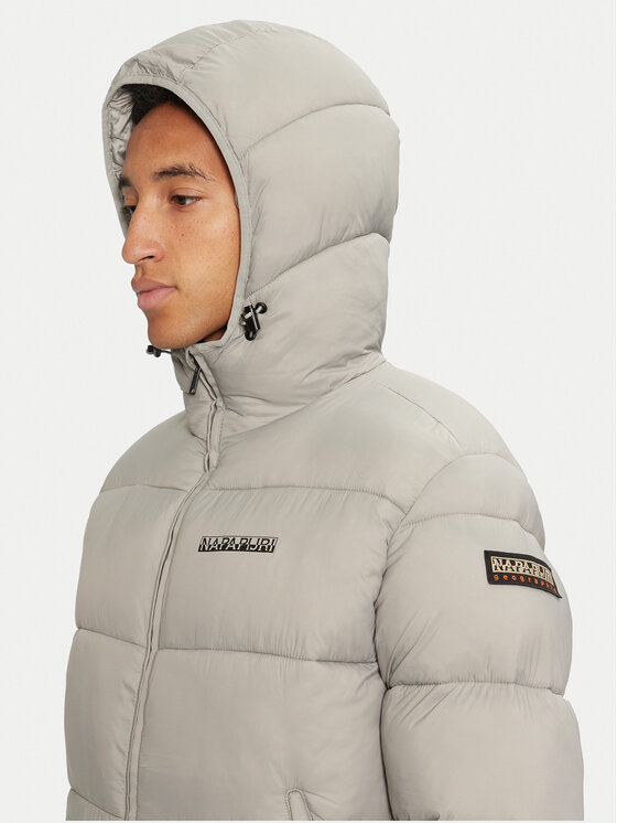 Napapijri Napapijri Зимно яке A-Suomi NP0A4GJE Сив Regular Fit