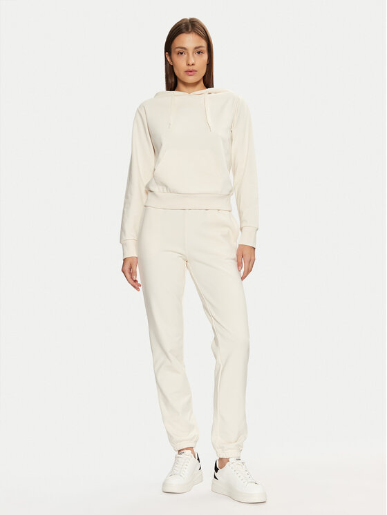 Guess Guess Felpa O5RQ02 KCO31 Écru Regular Fit