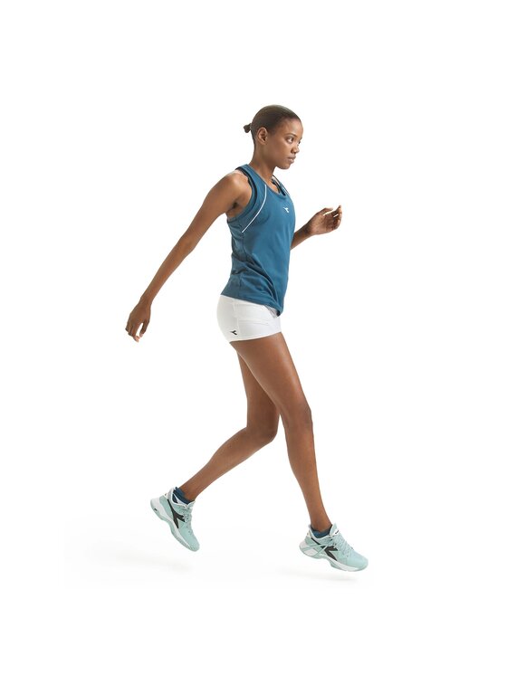 Diadora Diadora Szorty tenisowe DIADORA L. SHORT TIGHTS POCKETS Biały Active Fit