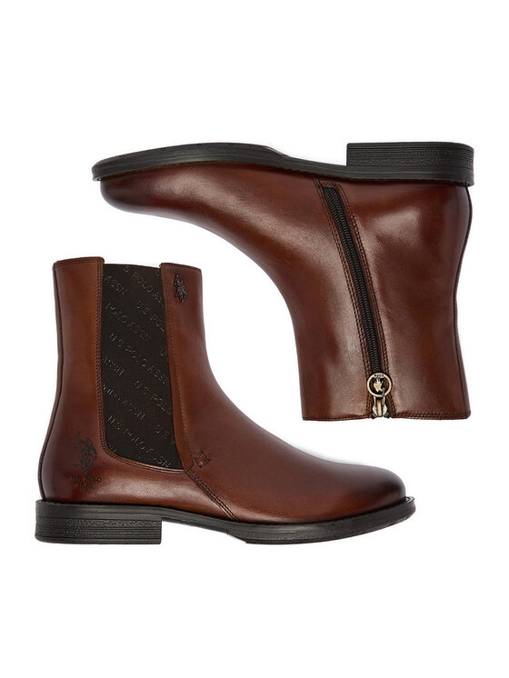 U.S. Polo Assn. U.S. Polo Assn. Боти CEO-INGRID002W/EL1 Кафяв