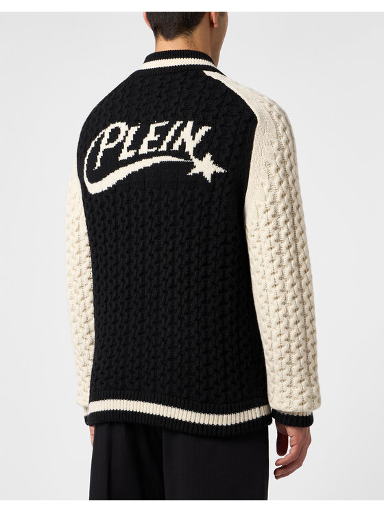 PHILIPP PLEIN PHILIPP PLEIN Bluza 31418 Czarny Regular Fit