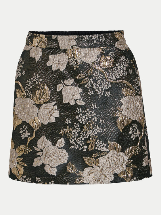 Vila Vila mini svārki Othea 14104010 Melns Regular Fit
