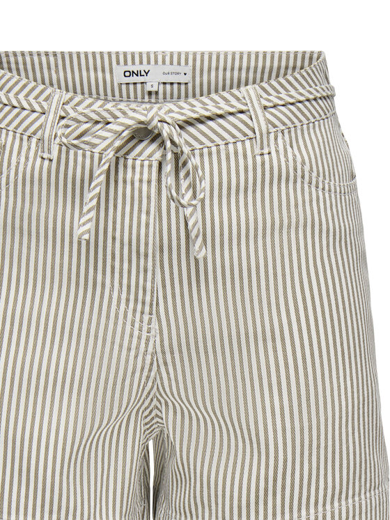 ONLY ONLY Farmer rövidnadrág Naomi 15363816 Bézs Regular Fit