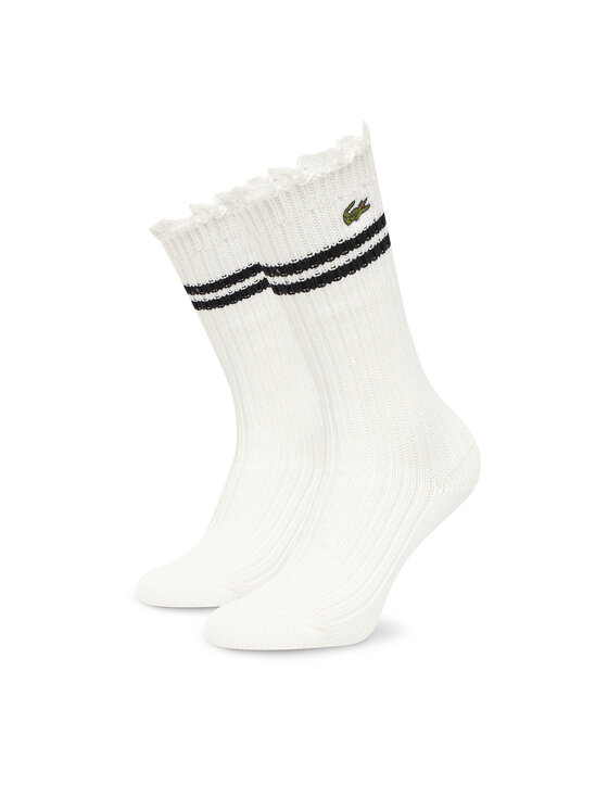 Lacoste Lacoste Dolge nogavice RA7788 Bela