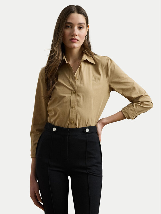 LAUREN RALPH LAUREN LAUREN RALPH LAUREN Košile 200925378002 Béžová Relaxed Fit