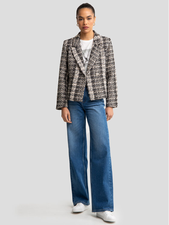 BIG STAR BIG STAR Marynarka PANETRI Kolorowy Slim Fit