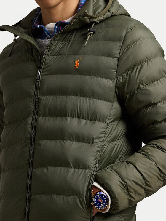 Polo Ralph Lauren Polo Ralph Lauren Pārejas jaka 710955870003 Zaļš Regular Fit