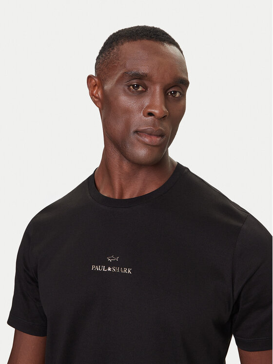 Paul&Shark Paul&Shark Marškinėliai 99311008 Juoda Regular Fit