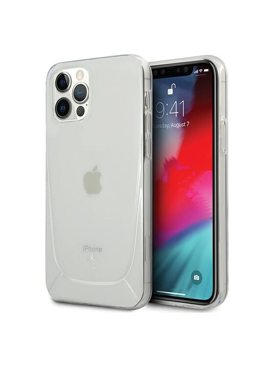 Etui na telefon Mercedes-Benz, Przezroczysty, iPhone 12 Pro Max
