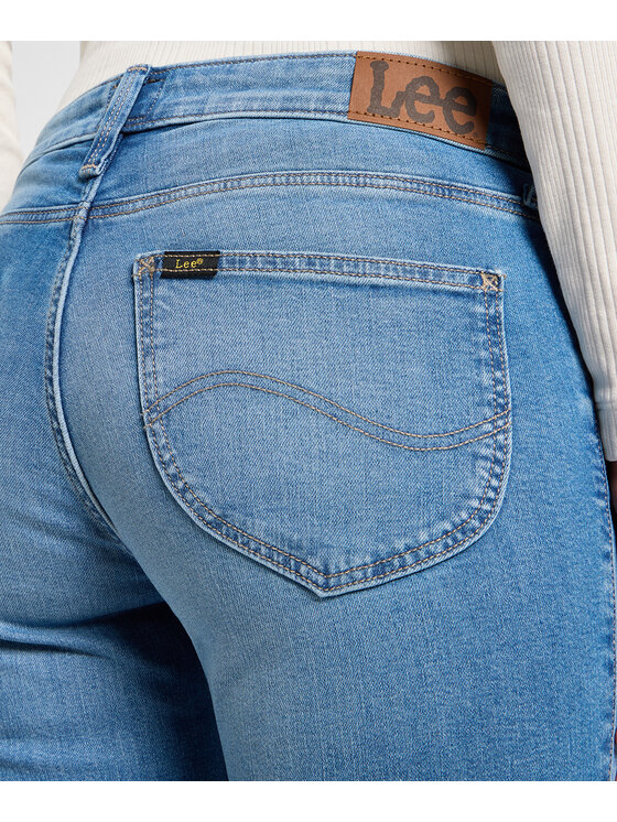 Lee Lee Jeansy 112355249 Niebieski Slim Fit