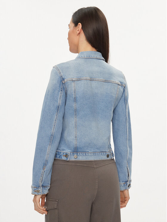 United Colors Of Benetton United Colors Of Benetton Jeans jakna 21TBDN00N Modra Regular Fit