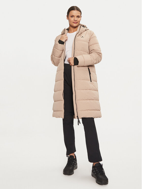 Whistler Whistler Зимова куртка Amaret W Long Puffer W234603 Бежевий Regular Fit