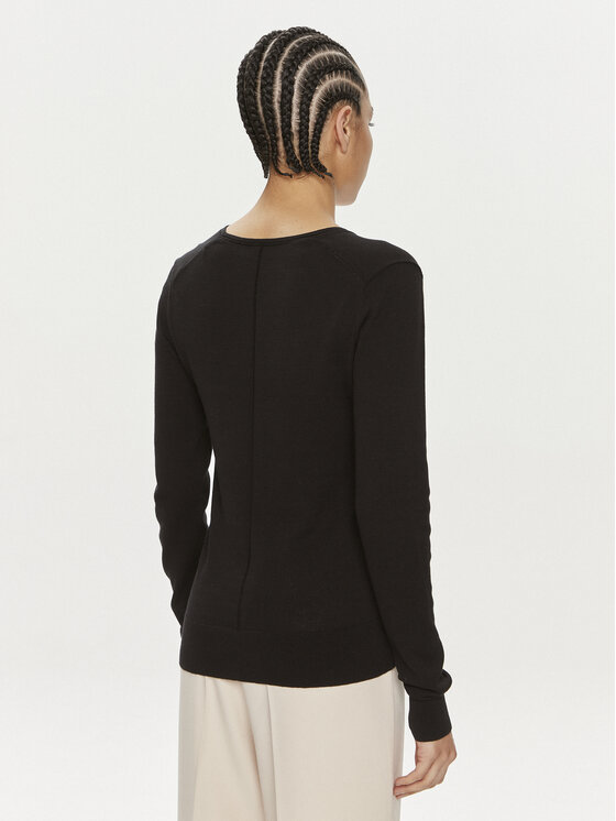 Calvin Klein Calvin Klein Πουλόβερ K20K207569 Μαύρο Regular Fit