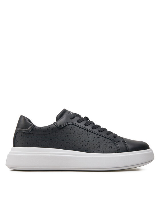 Calvin Klein Sneakers Low Top Lace Up Lth Perf Mono HM0HM01429 