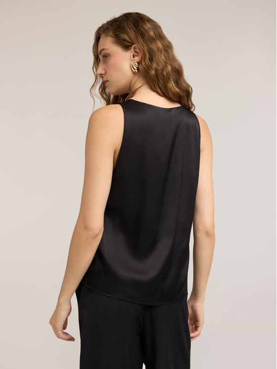 Motivi Motivi Top D012Q100623N033 Nero Regular Fit