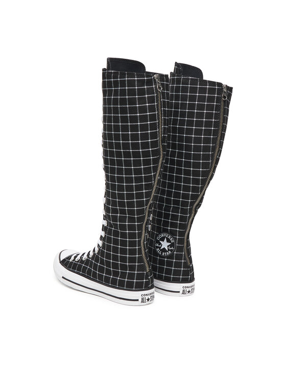 Converse Converse Plátenky Chuck Taylor All Star XXHi Plaid A13019C Čierna