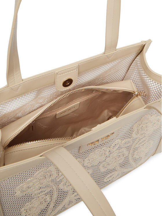 Nine West Nine West Τσάντα CEO-Wall Street Glow-KY319 Μπεζ