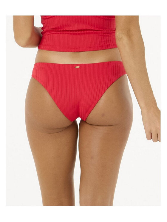 Rip Curl Rip Curl Dół od bikini Premium Surf Cheeky Pant Czerwony