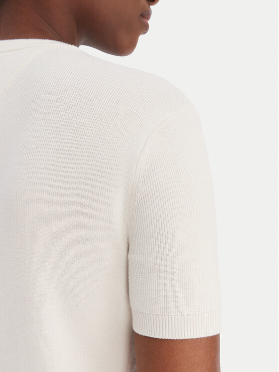 Tommy Jeans Tommy Jeans Pullover Essential DW0DW19336 Écru Regular Fit