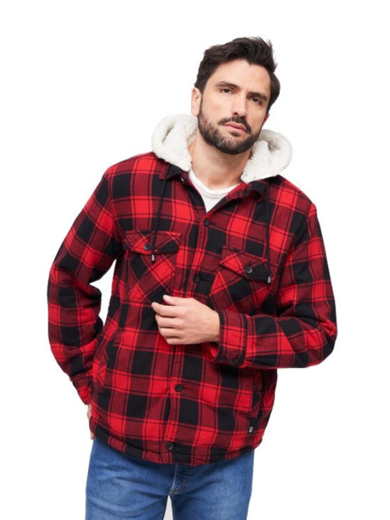 Brandit Brandit Kurtka przejściowa 3172.41.5XL Czerwony Regular Fit