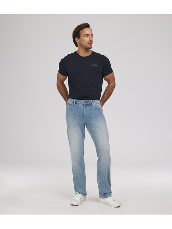 Lee Cooper Lee Cooper Jeansy JEANS M MARCUS 3259 LIGHT USED Niebieski Regular Fit