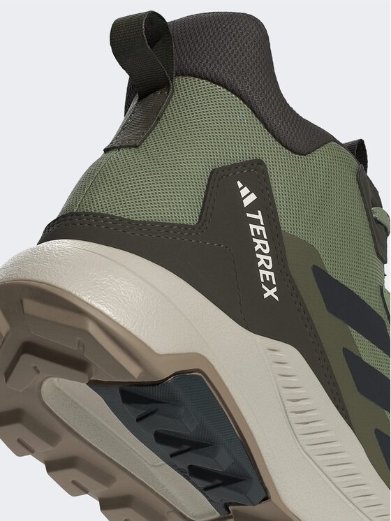 adidas adidas Туристически Terrex Anylander Mid Hiking Shoes JR6596 Зелен
