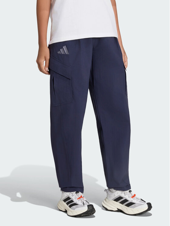 adidas adidas Spodnie outdoor 163069 Niebieski jasny Loose Fit