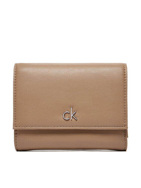 Calvin Klein Malá dámska peňaženka Ck Daily Medium Trifold_Pbl K60K612851 Béžová