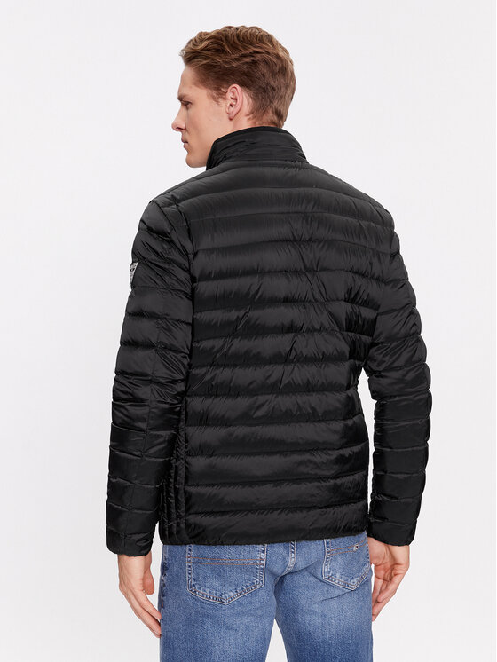 Guess Guess Vatovaná bunda M1RL47 WDQ50 Černá Regular Fit