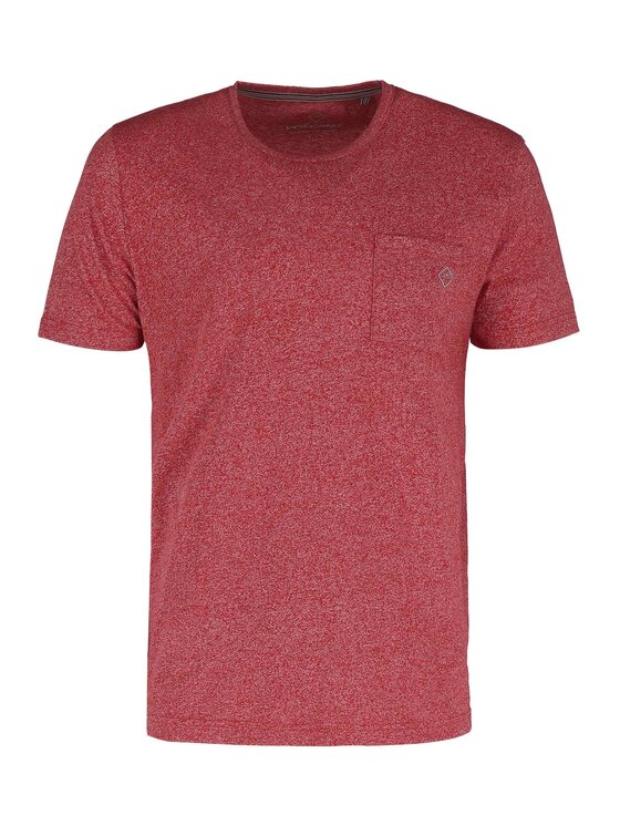 Volcano Volcano T-Shirt T-MEIL Czerwony Regular Fit