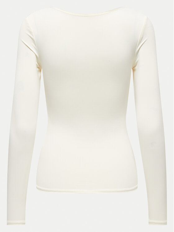 ONLY ONLY Majica Lea 15302647 Bijela Slim Fit