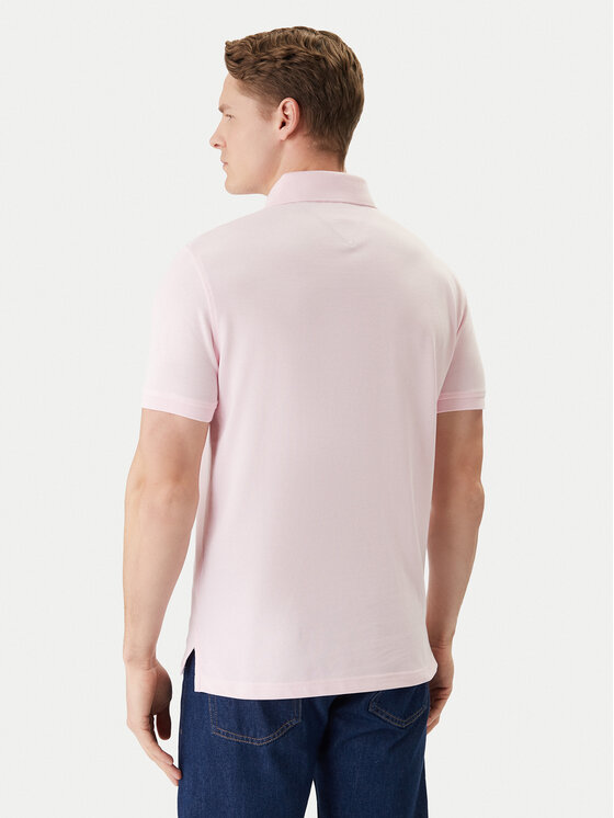 Tommy Hilfiger Tommy Hilfiger Polo 1985 MW0MW17770 Różowy Regular Fit