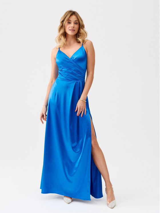 Roco Fashion Roco Fashion Večerní šaty Salma Tmavomodrá Slim Fit