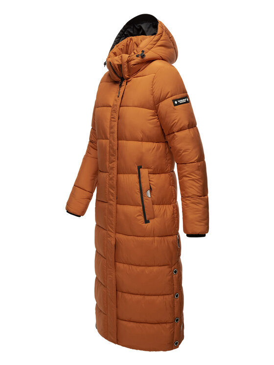 Navahoo Navahoo Kurtka zimowa Isalie Brązowy Regular Fit